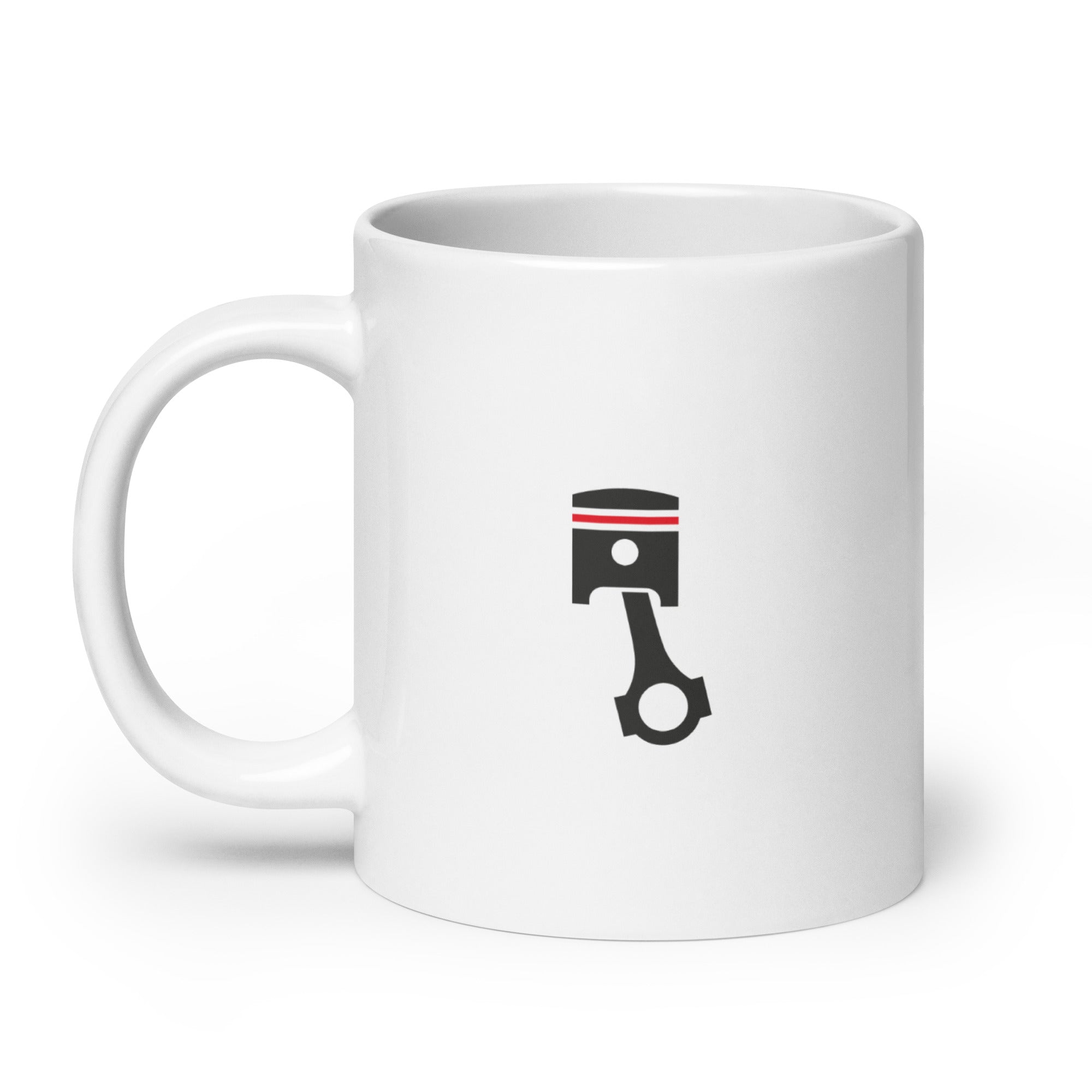Action Érection - Mug Blanc Brillant