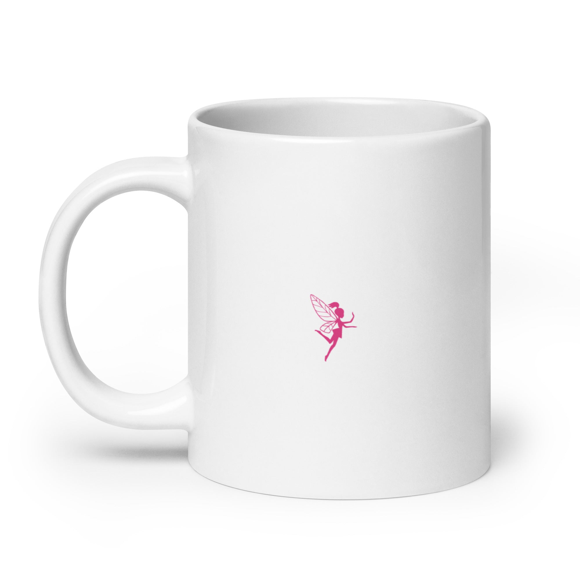 Je suis la fée, la fée pas chier - Mug Blanc Brillant