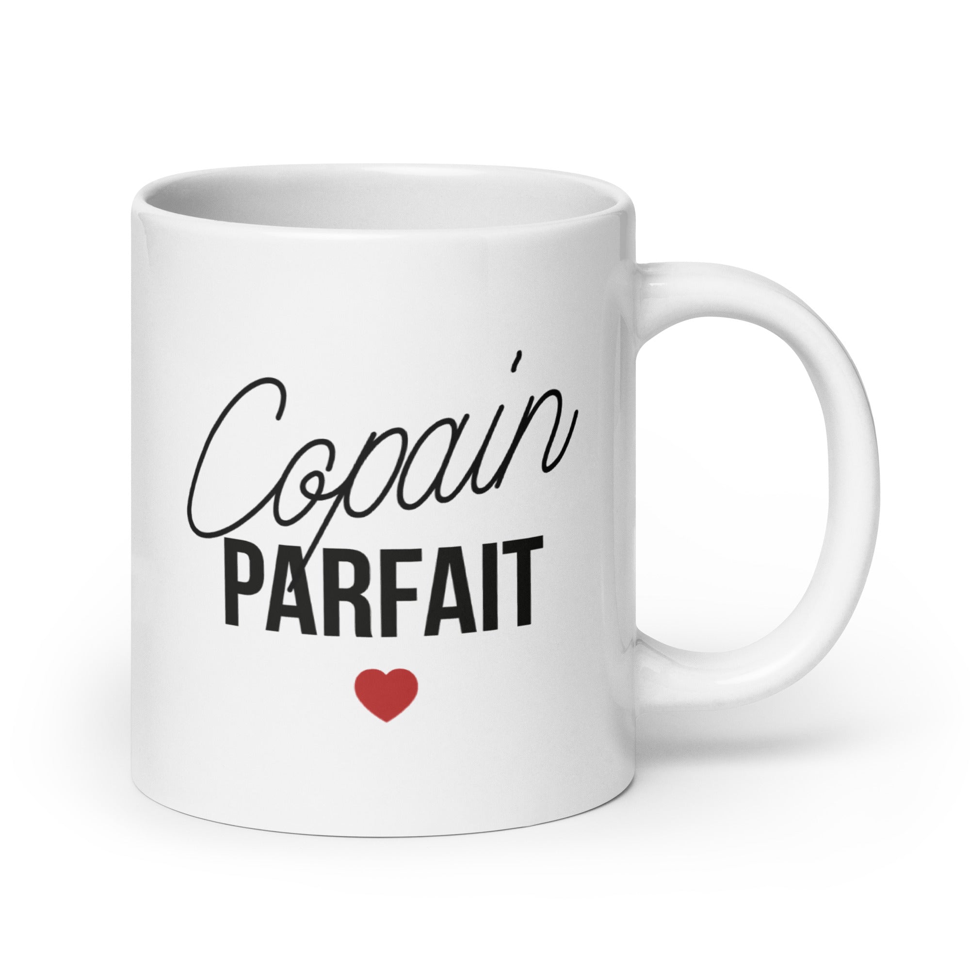 Copain parfait - Mug Blanc Brillant