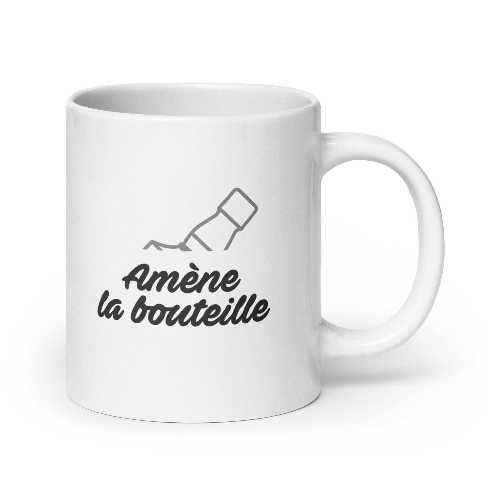 Au nom du verre - Mug Blanc Brillant