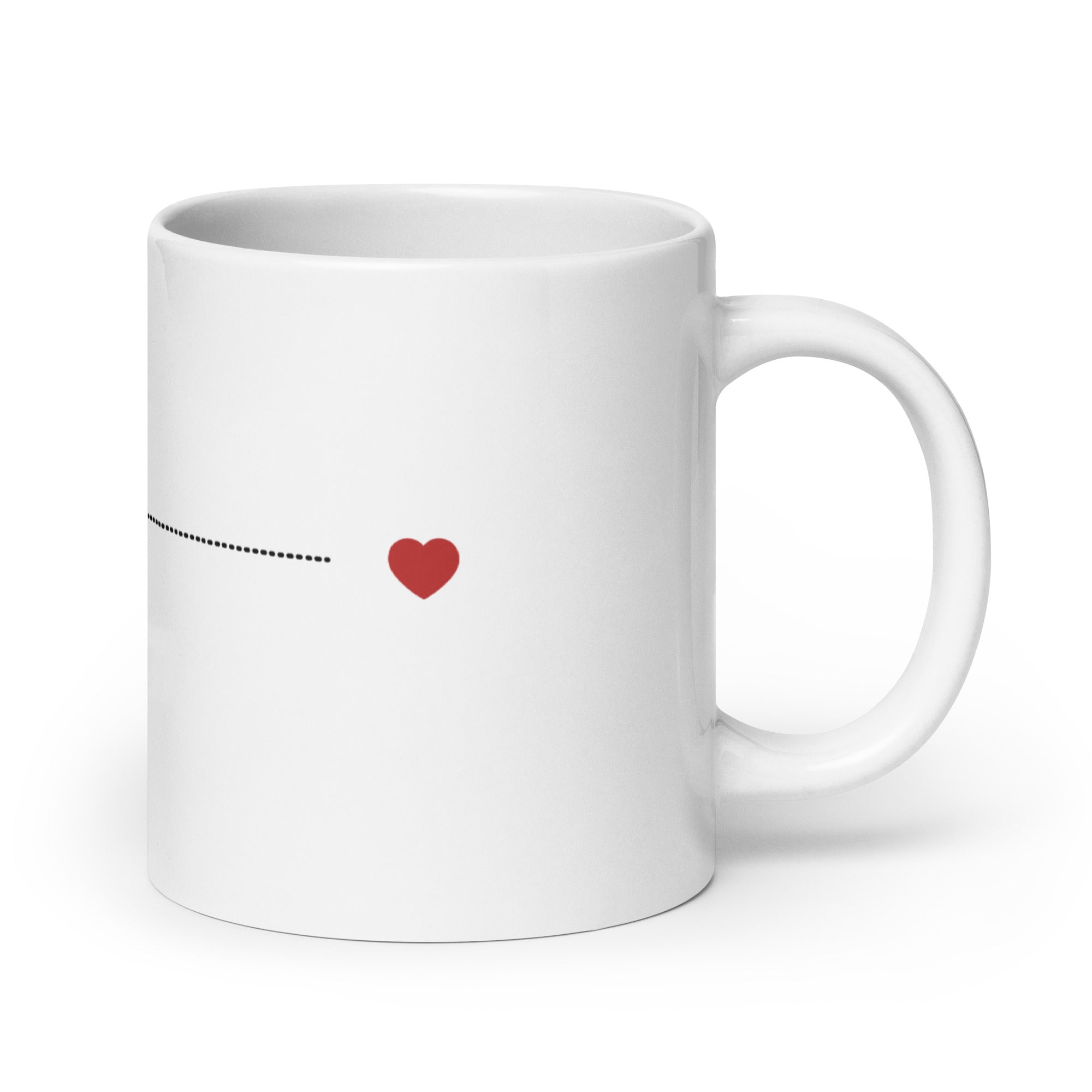 Je suis pas chasseur - Mug Blanc Brillant