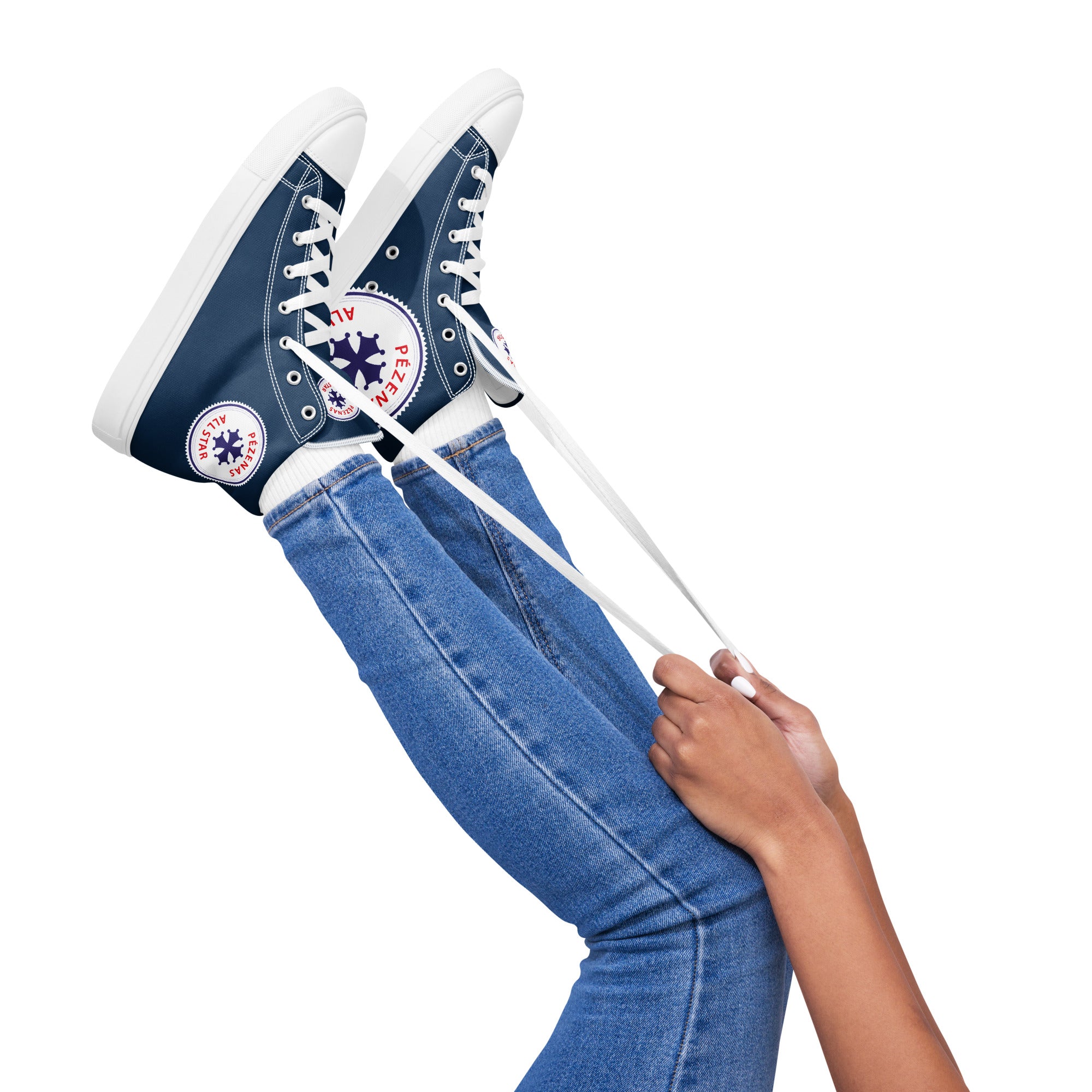 Pézenas All Star - Baskets hautes en toile femme