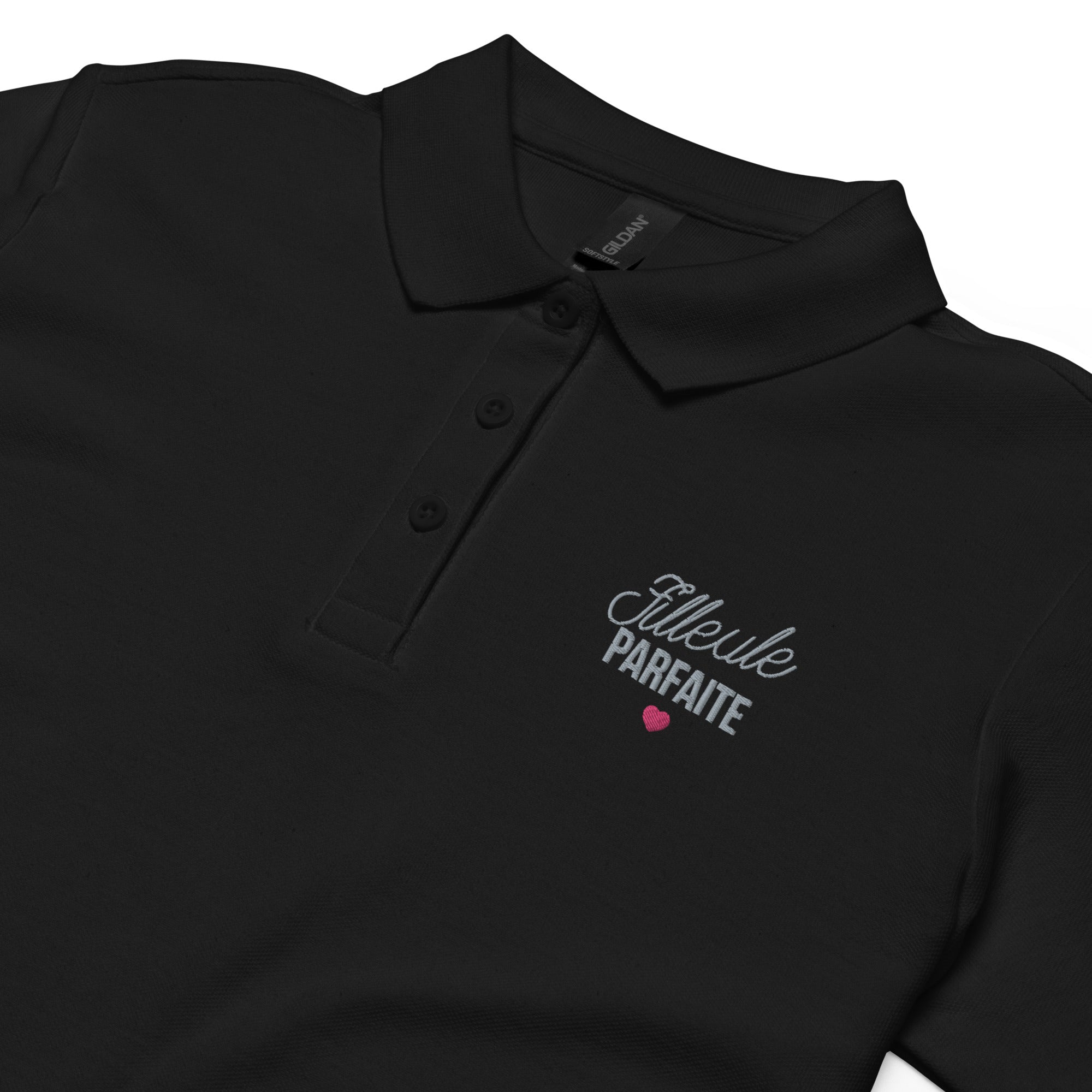 Filleule parfaite - Polo piqué femme - Brodé