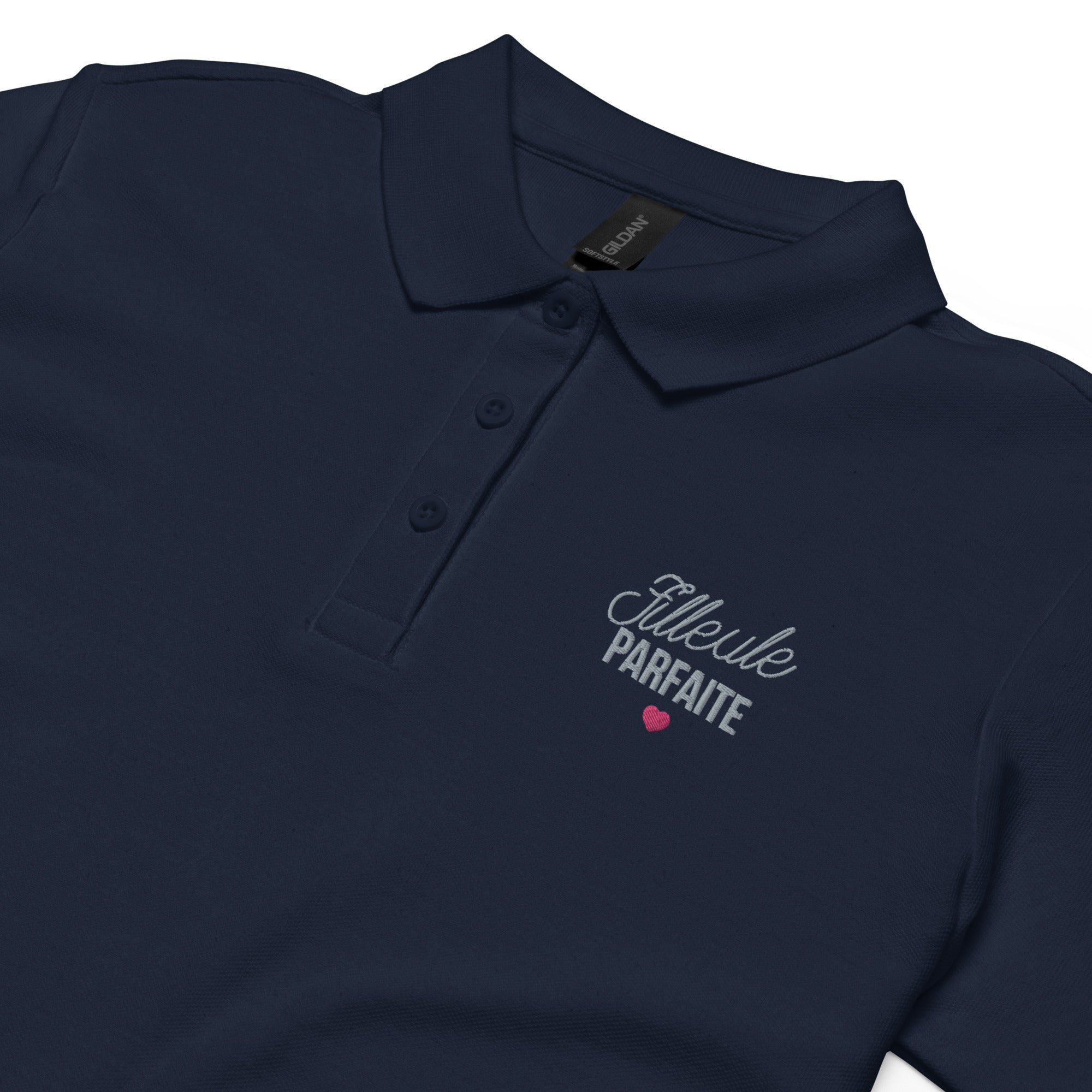 Filleule parfaite - Polo piqué femme - Brodé