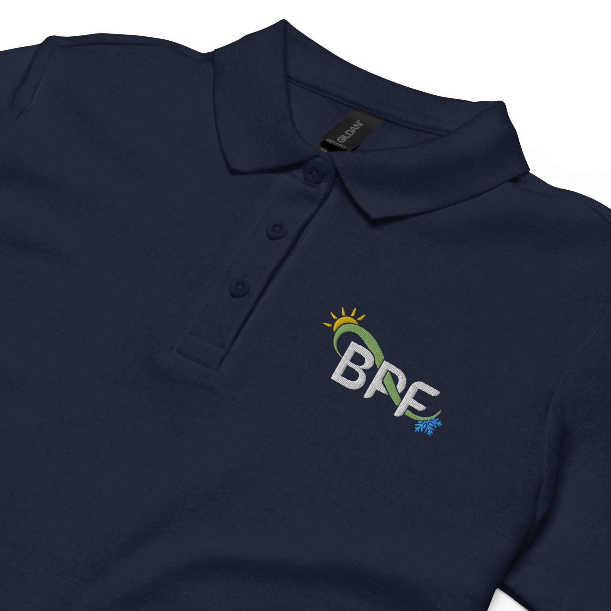 BPF - Polo piqué femme - Brodé