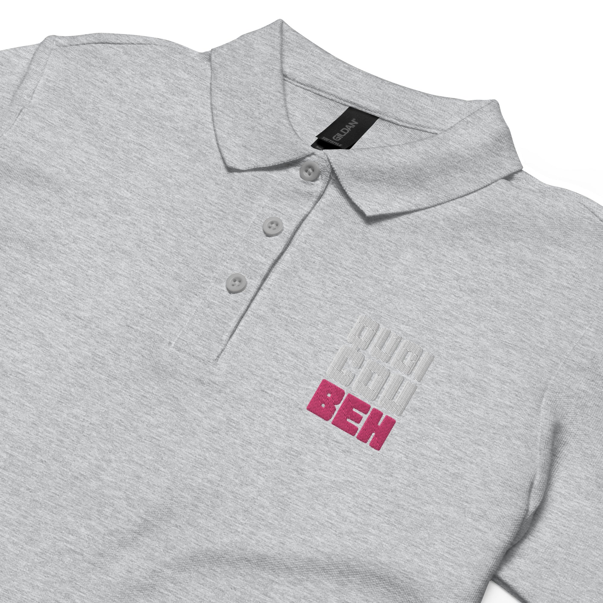 Quoicoubeh - Polo piqué femme - Brodé