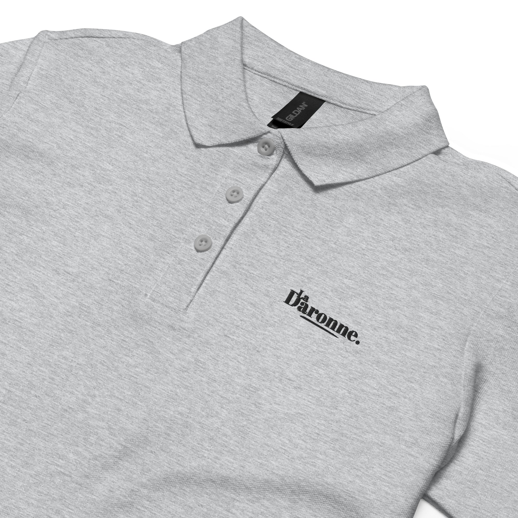 La daronne - Polo piqué femme - Brodé