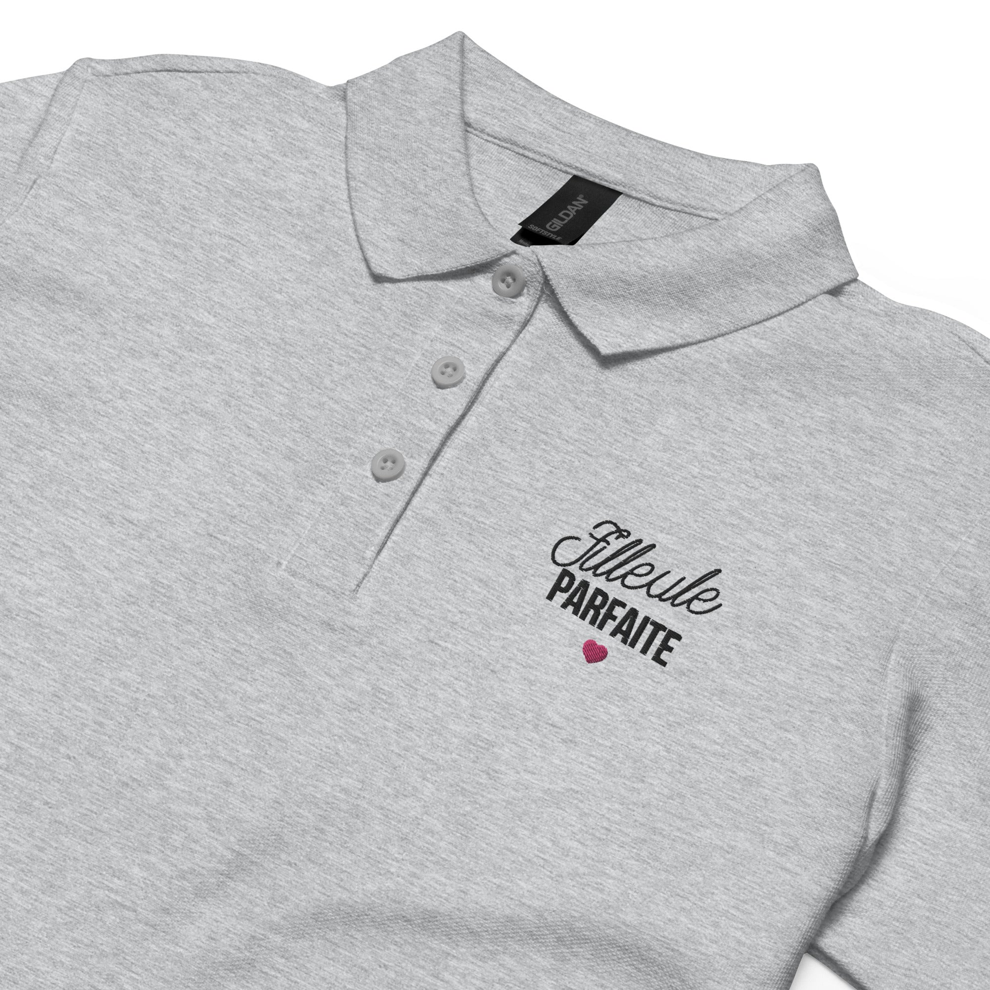 Filleule parfaite - Polo piqué femme - Brodé