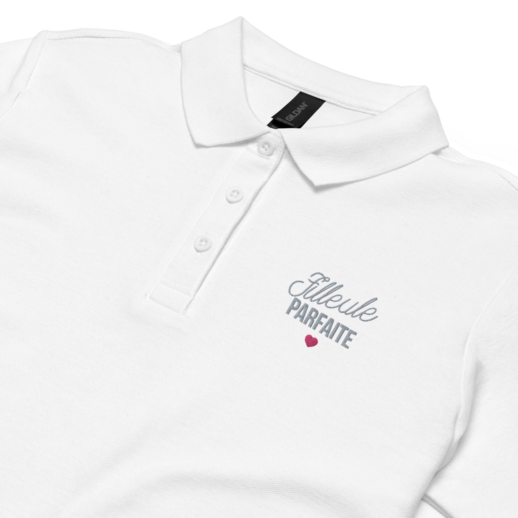 Filleule parfaite - Polo piqué femme - Brodé