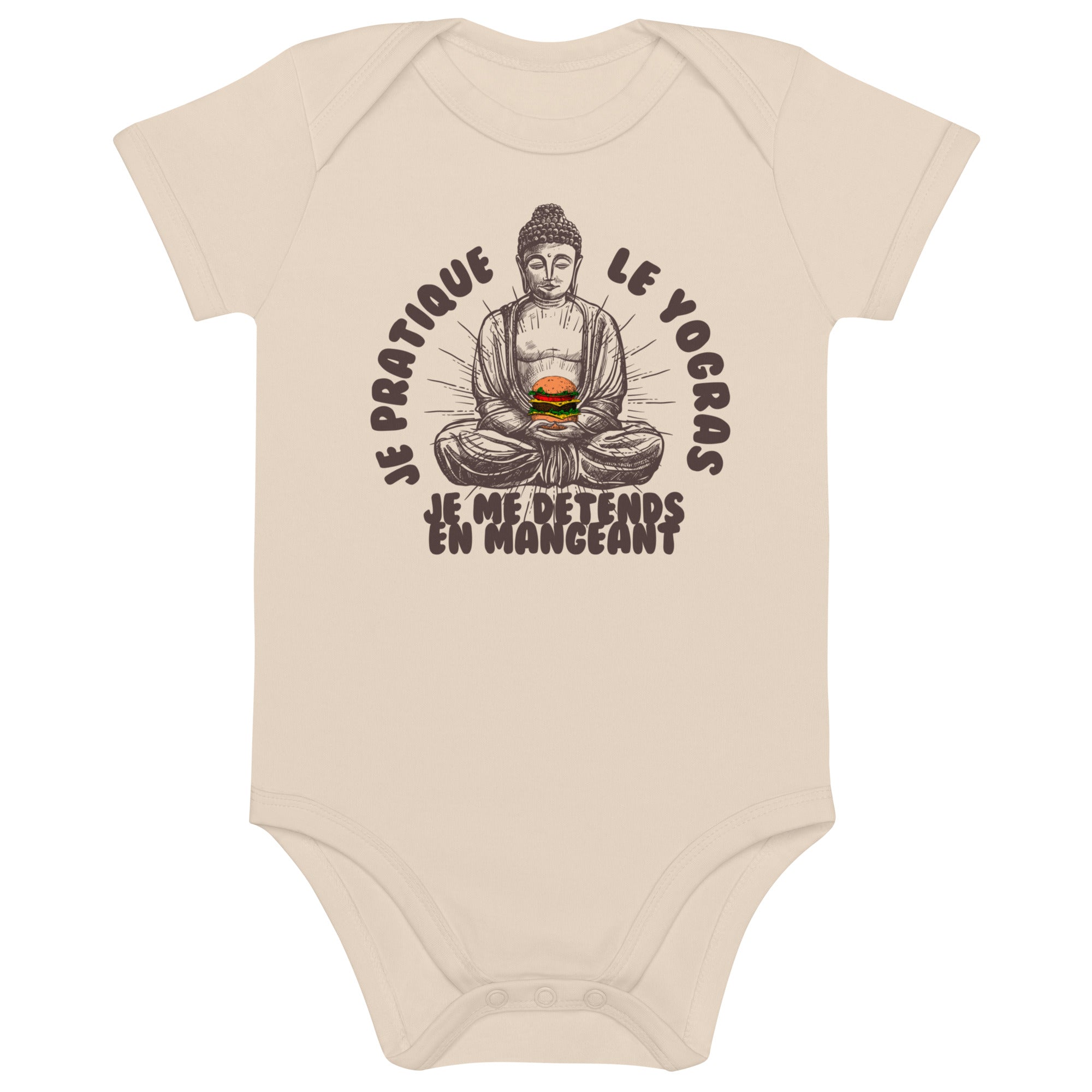 Je pratique le yogras - Body en coton bio bébé