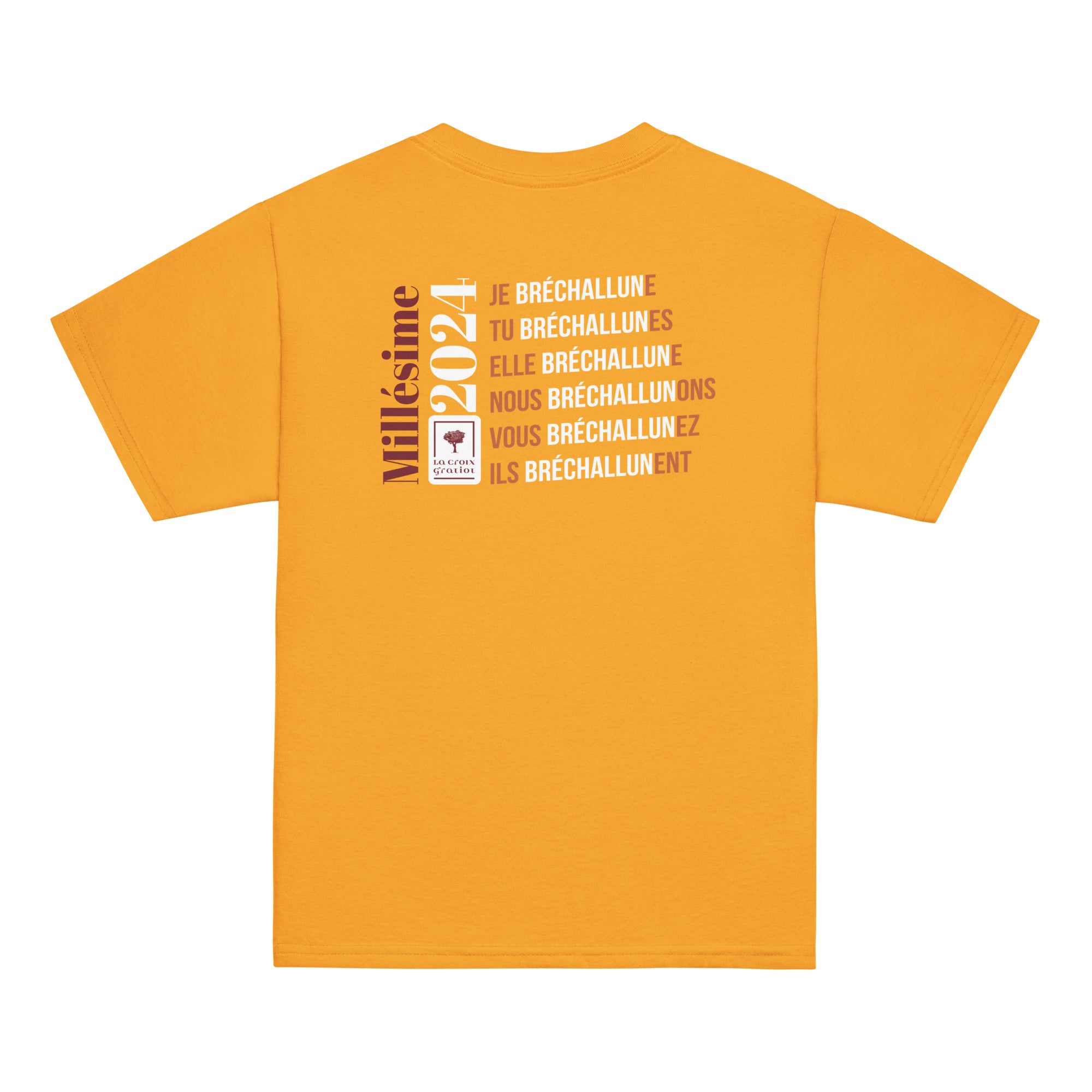 La Croix Gratiot - Millésime 2024 - T-shirt classique enfant - Coeur et dos