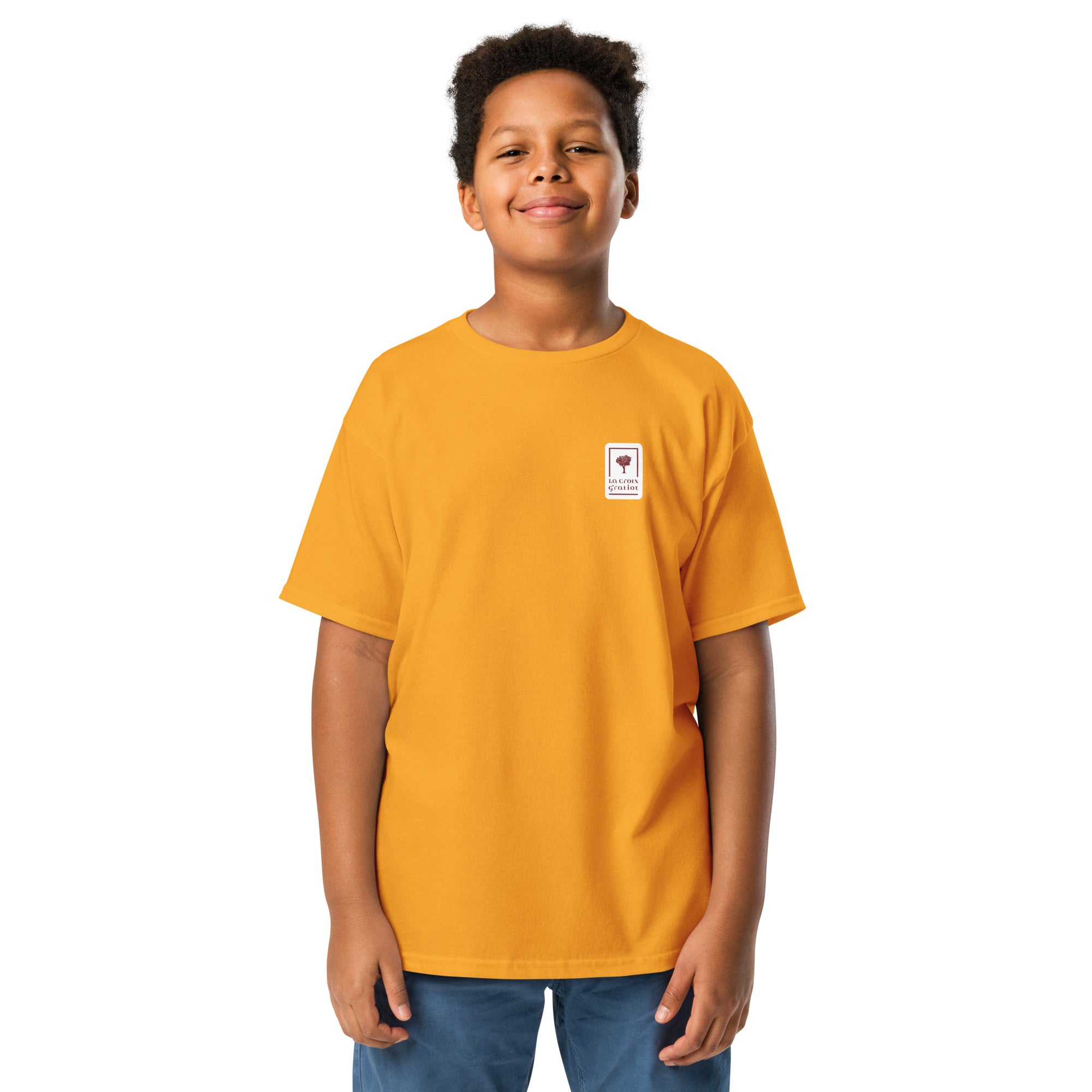 La Croix Gratiot - Millésime 2024 - T-shirt classique enfant - Coeur et dos