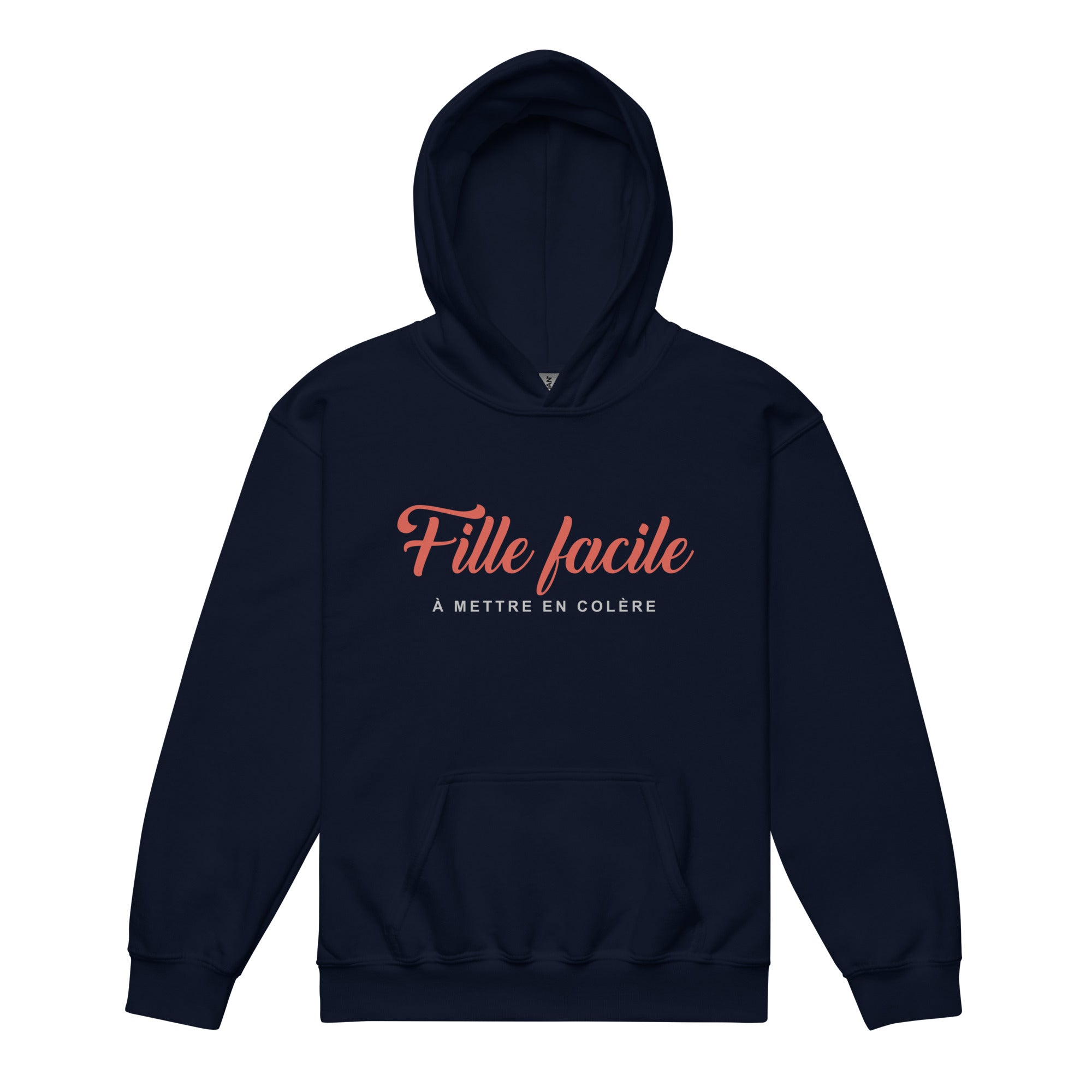 Fille facile - Sweat à capuche épais pour les jeunes