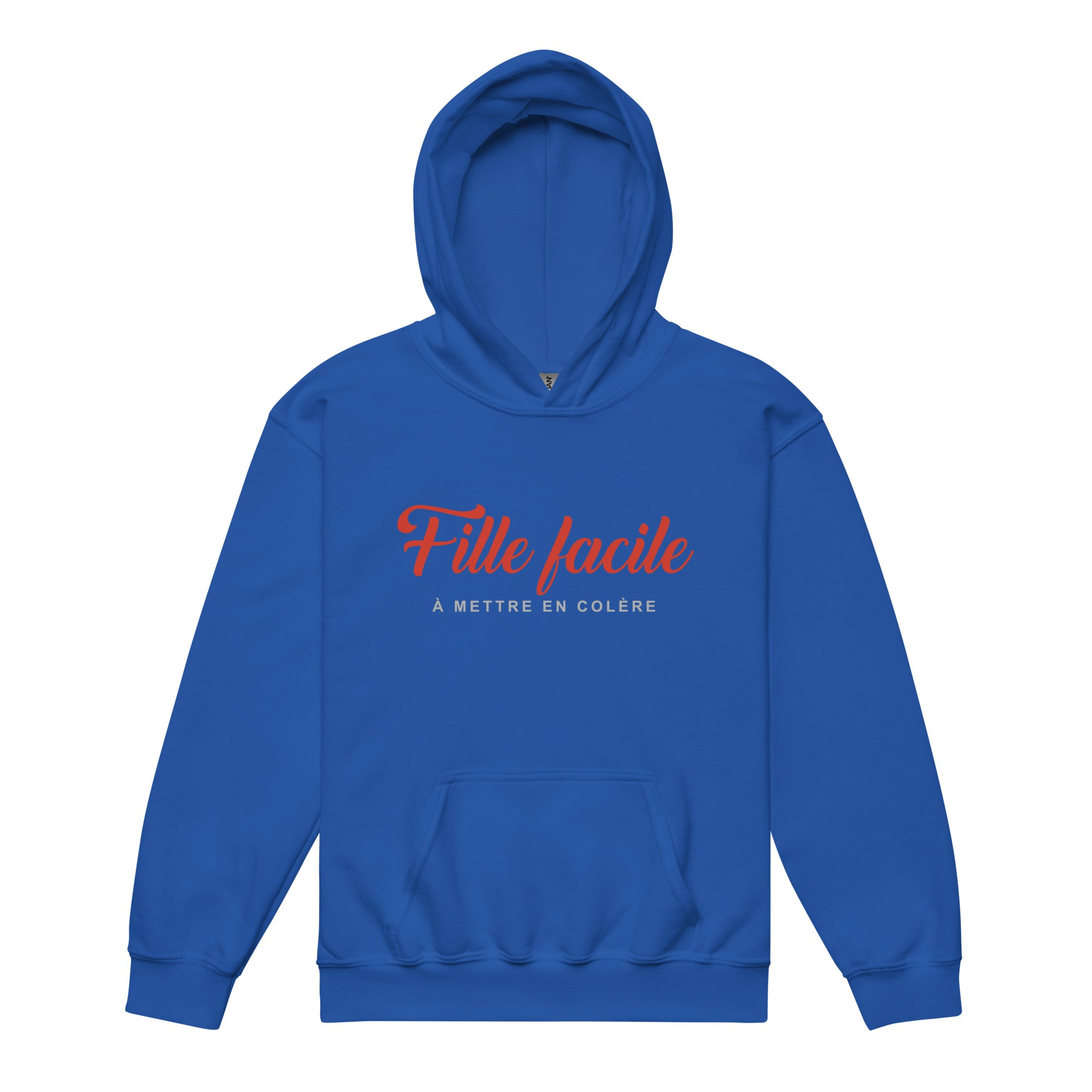 Fille facile - Sweat à capuche épais pour les jeunes