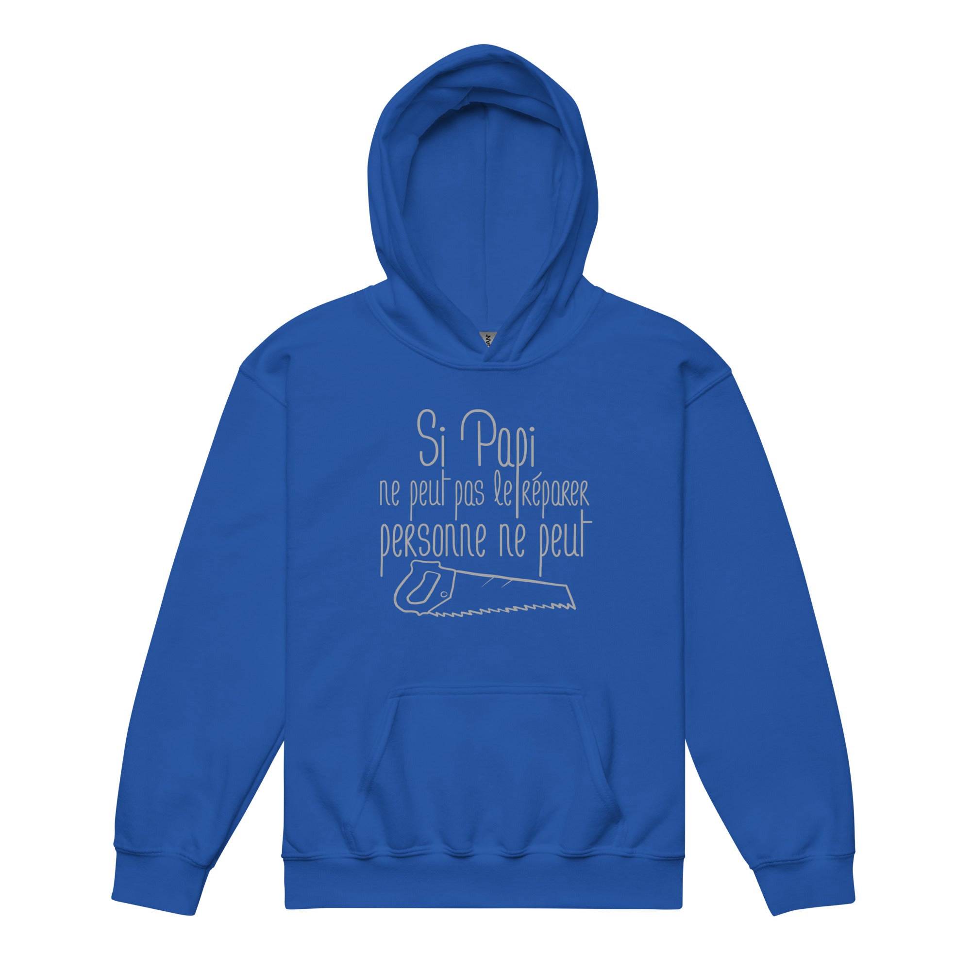 Si papi ne peut pas - Sweat à capuche épais pour les jeunes