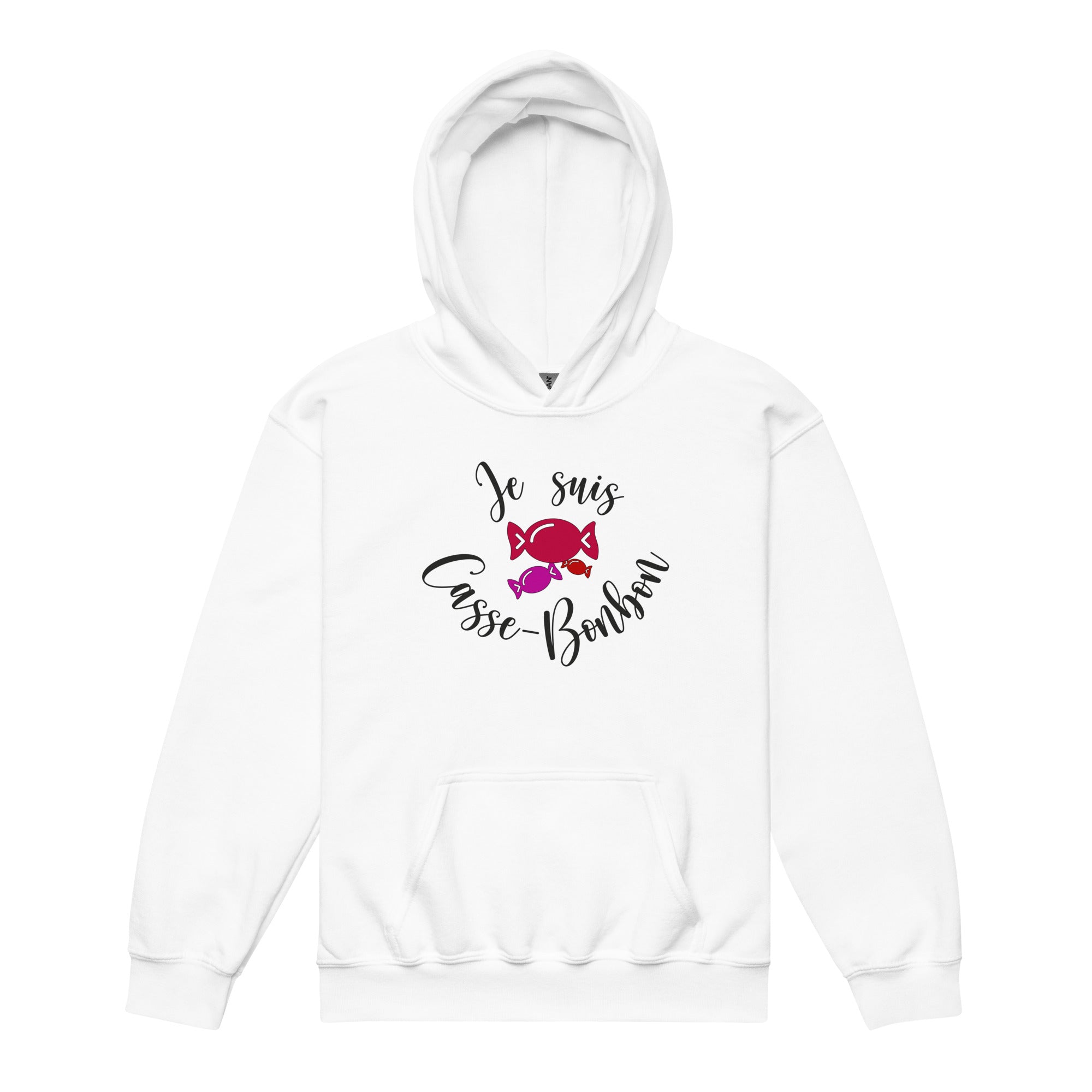 Je suis casse bonbon - Sweat à capuche épais pour les jeunes