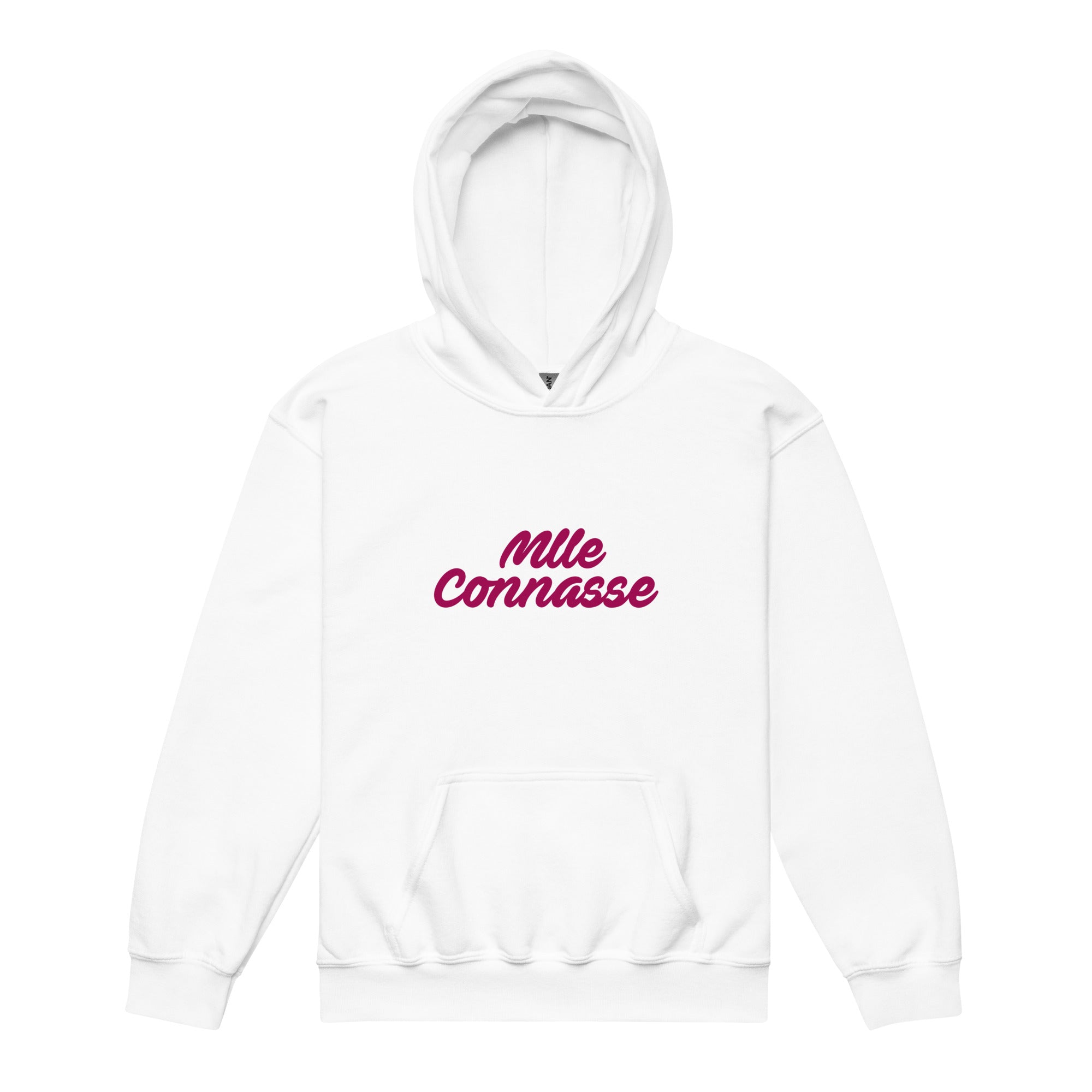 Mademoiselle connasse - Sweat à capuche épais pour les jeunes