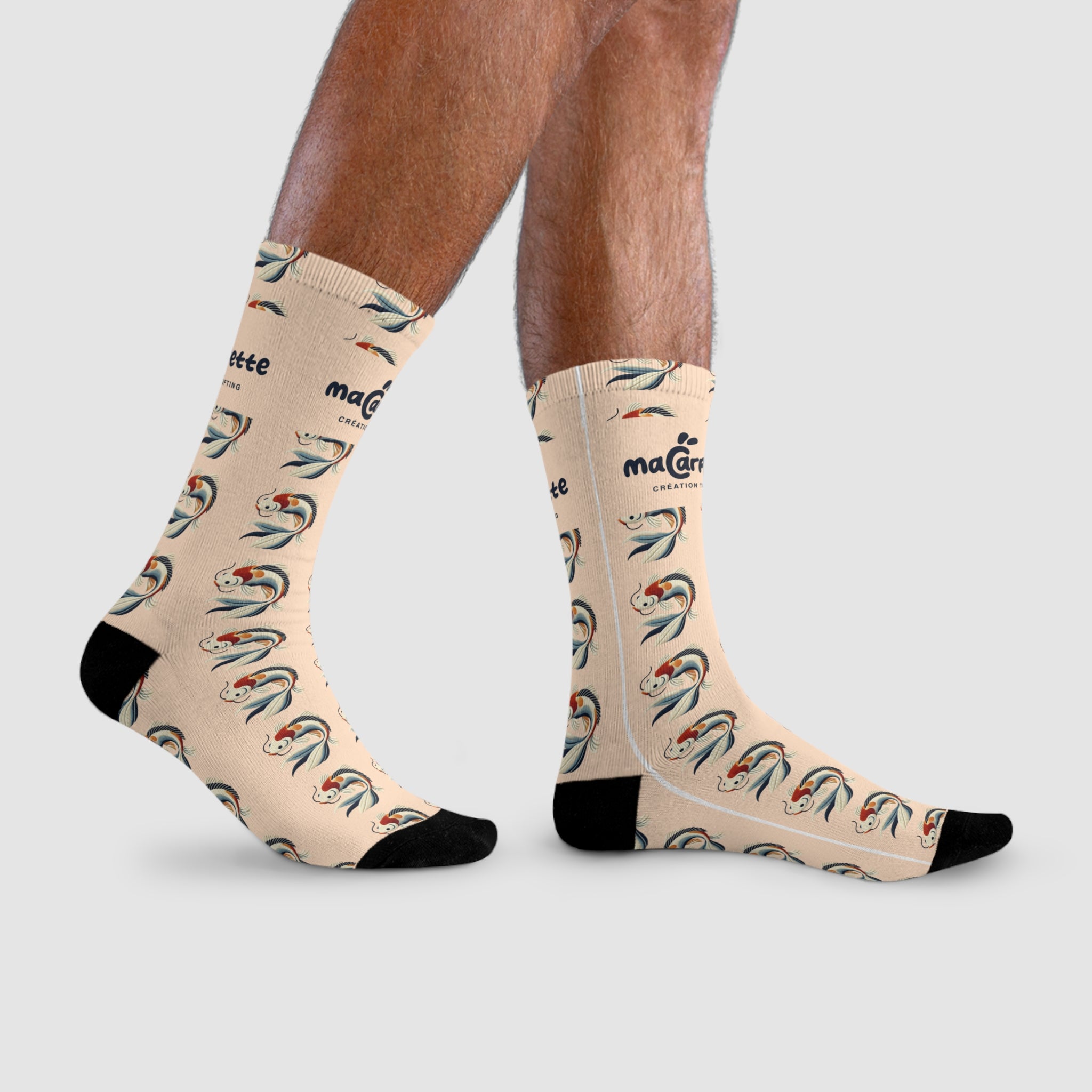 Poissons - MaCarpette - Chaussettes à motifs