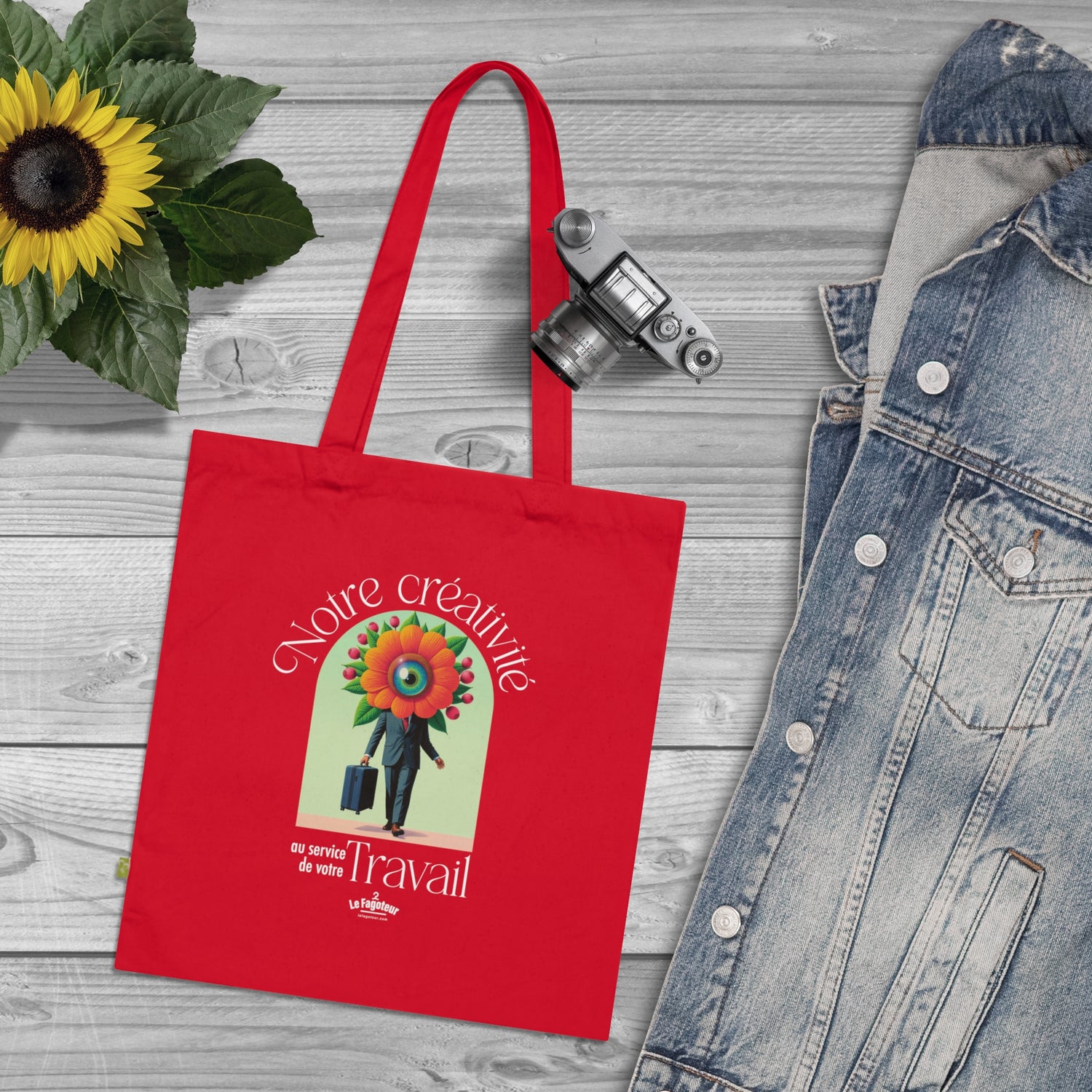 Vibrant Art - Tote Bag - coton biologique eco-friendly