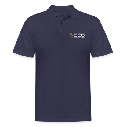 EEG - Polo Homme - Coeur et Dos - bleu marine