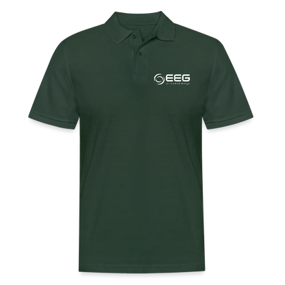 EEG - Polo Homme - Coeur et Dos - vert sapin