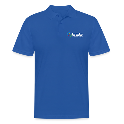 EEG - Polo Homme - Coeur et Dos - bleu royal