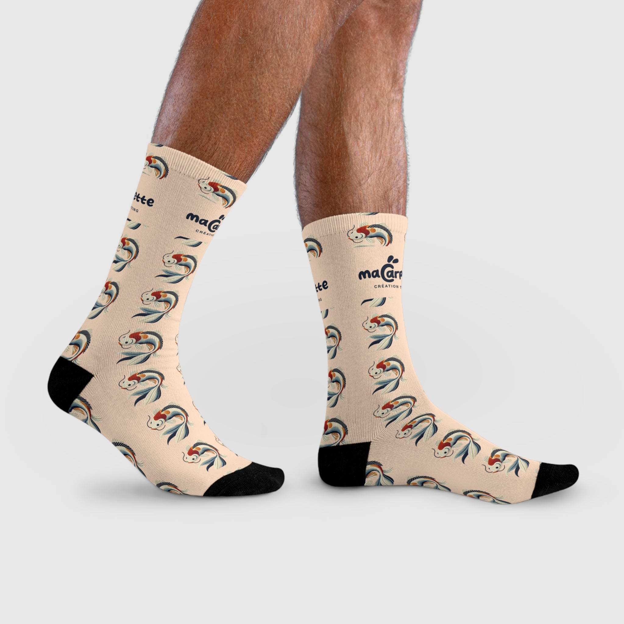Poissons - MaCarpette - Chaussettes à motifs