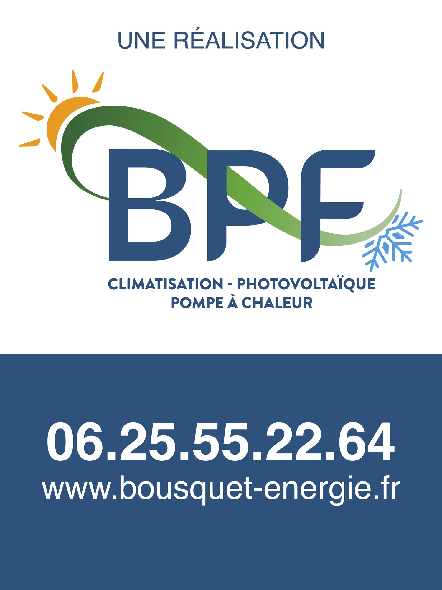 BPF - Lot de 10 panneaux chantier