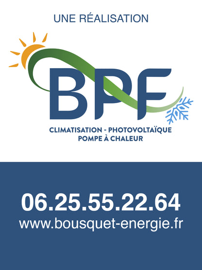 BPF - Lot de 10 panneaux chantier