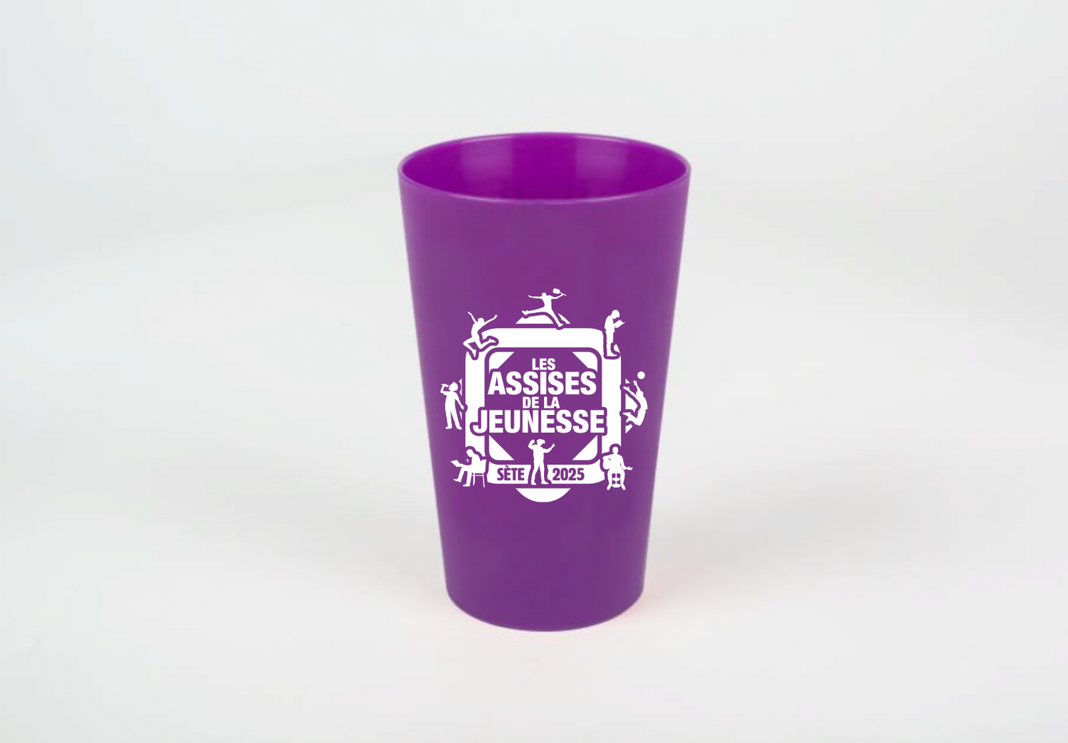 Les Assises de la Jeunesse - Gobelets réutilisable 25 cl