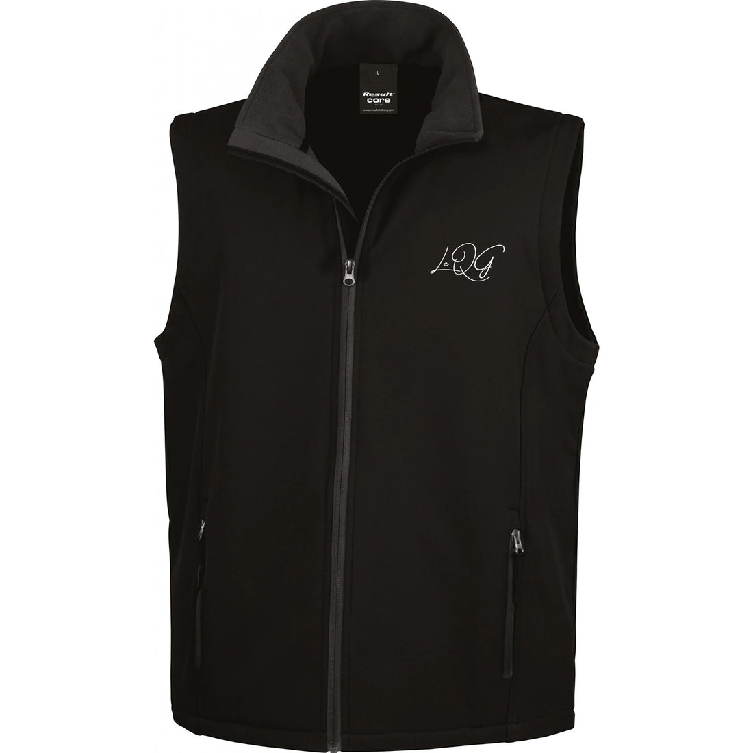 Le QG - Saint Pargoire - Gilet sans manche - Floqué Coeur et Dos