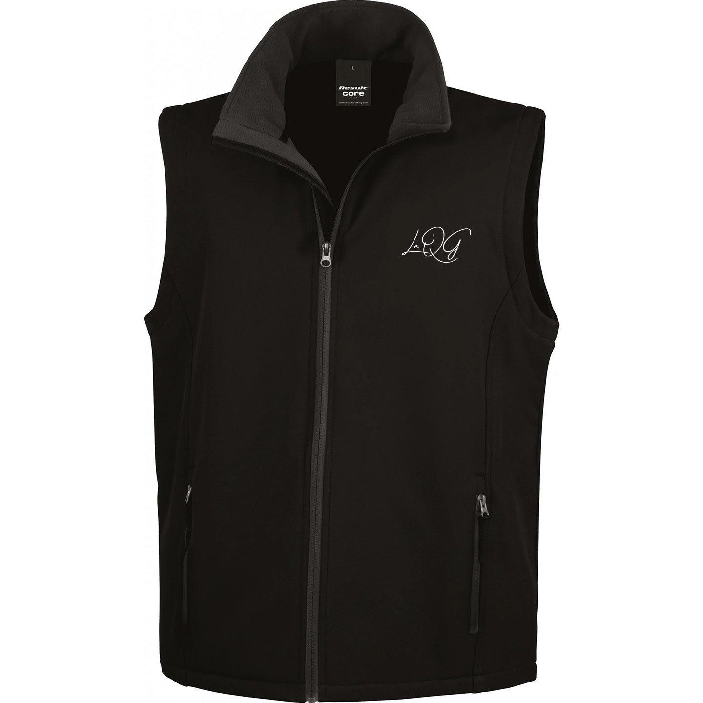 Le QG - Saint Pargoire - Gilet sans manche - Floqué Coeur et Dos