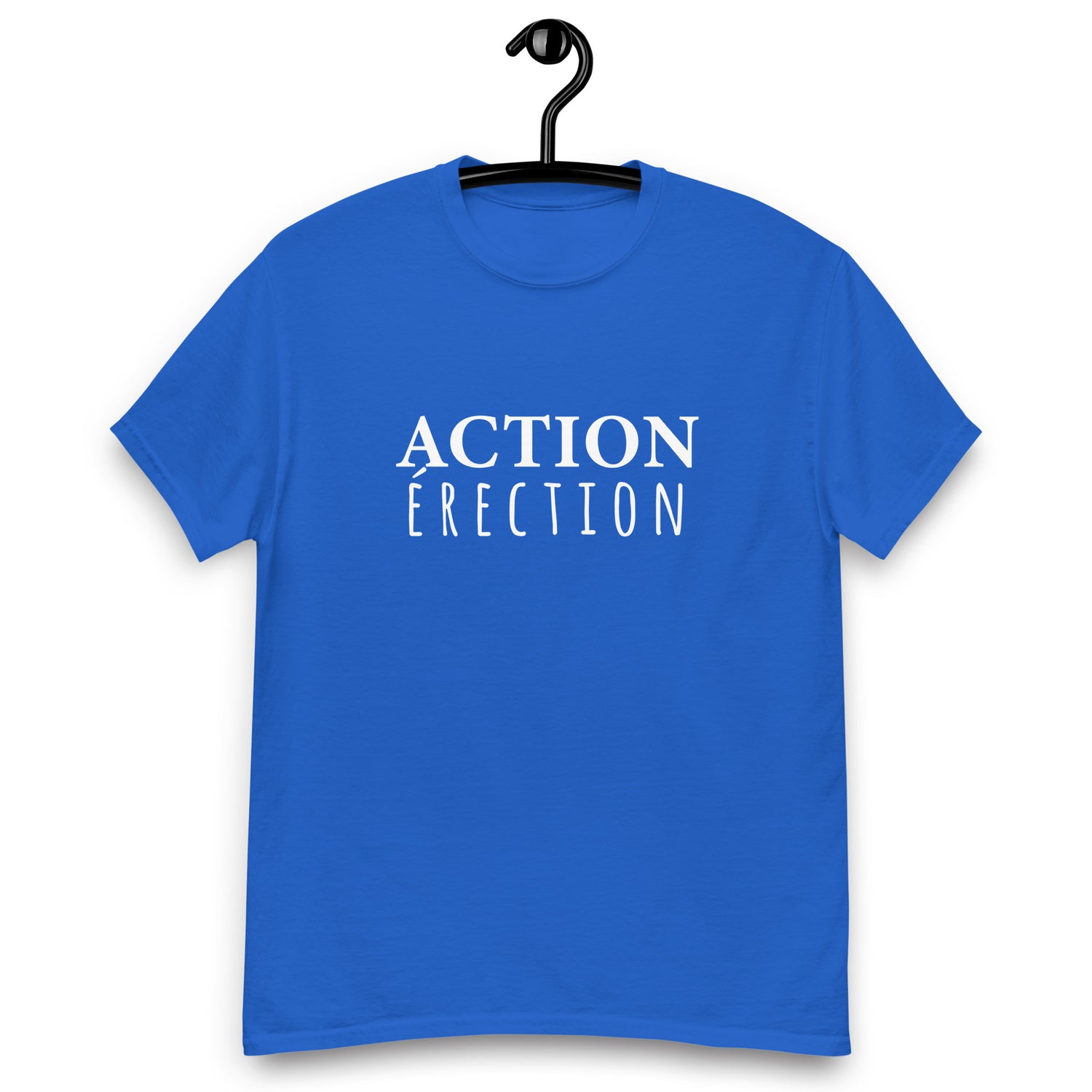 action-erection-tshirt-personnalise-drole-bleu-roi