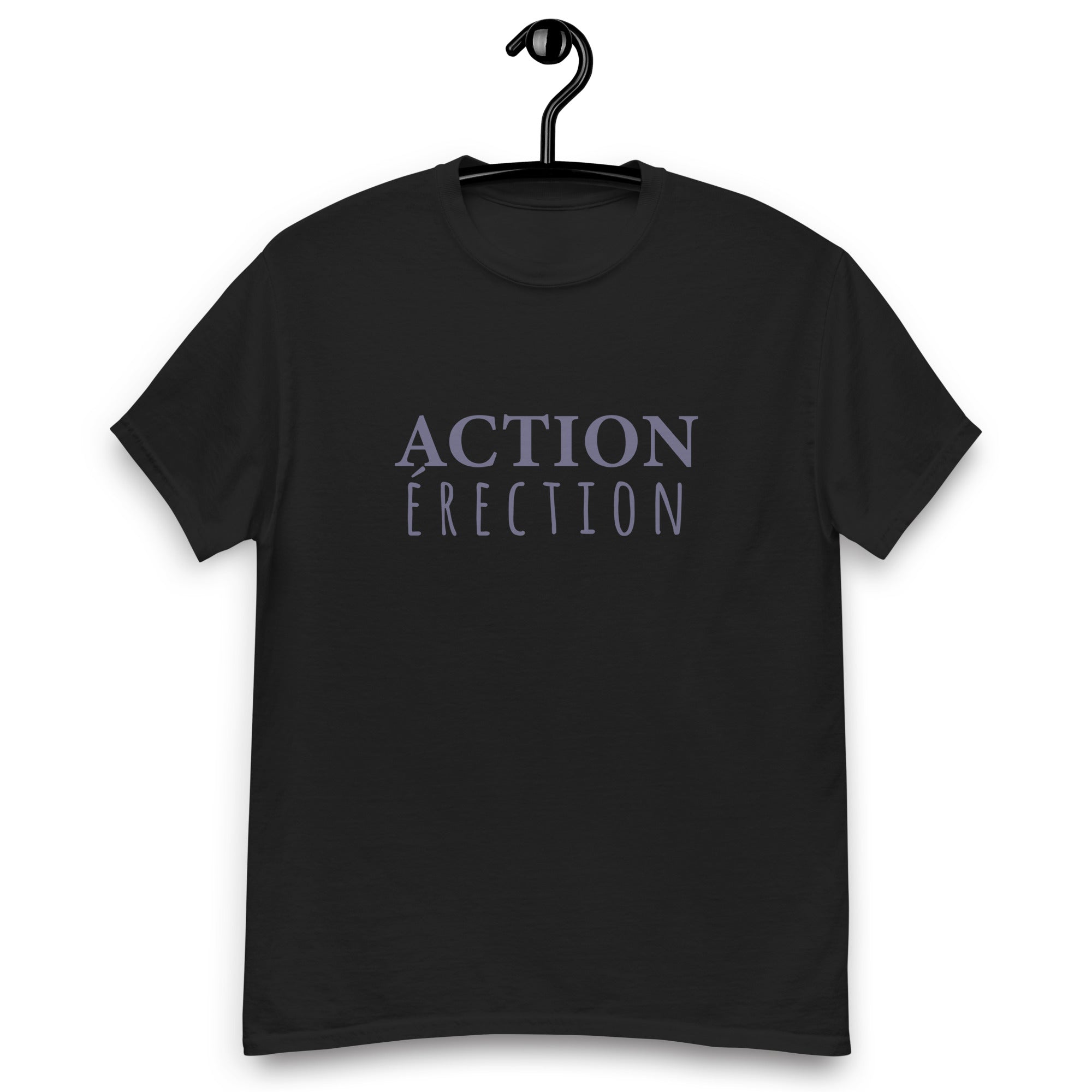 action-erection-tshirt-personnalise-drole-noir
