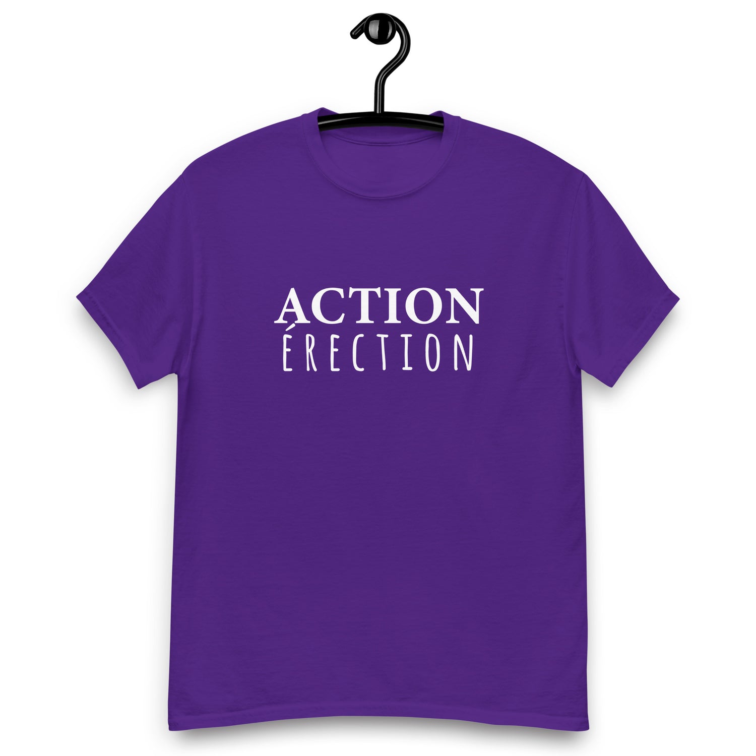 action-erection-tshirt-personnalise-drole-violet