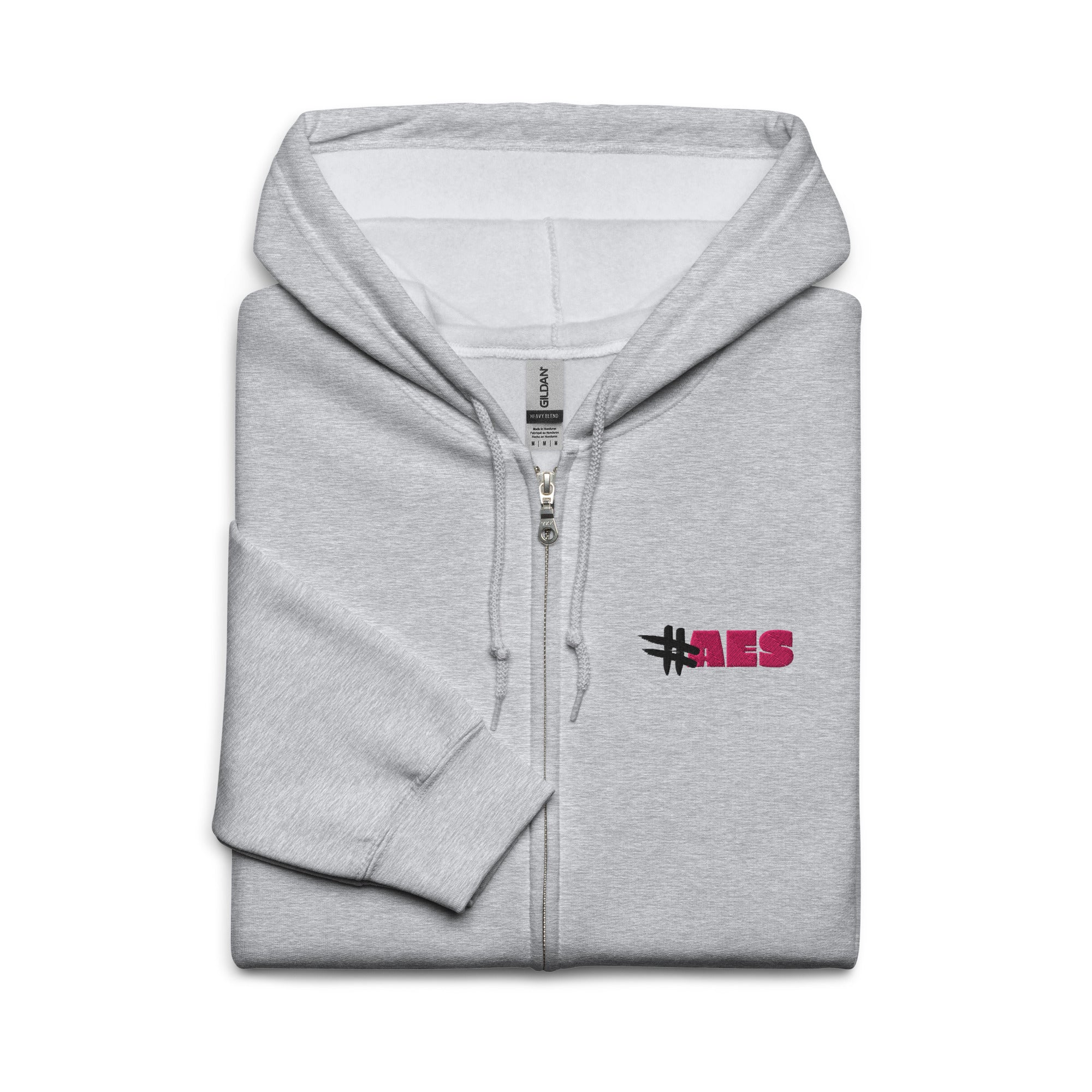 aes-accompagnant-educatif-social-lolo-le-soignant-sweat-zippe-brode-gris-rose