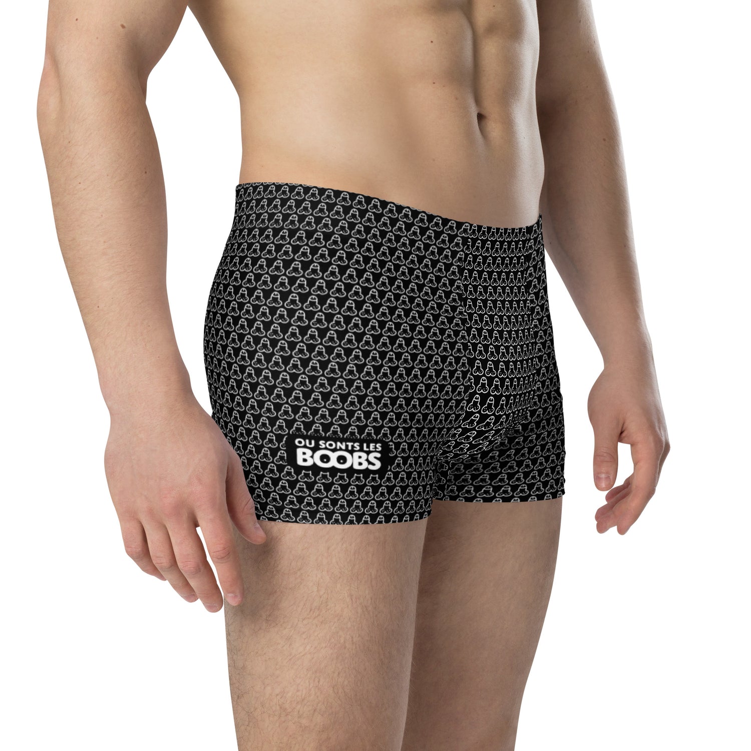 Ou sont les boobs ? - Noir - Caleçon