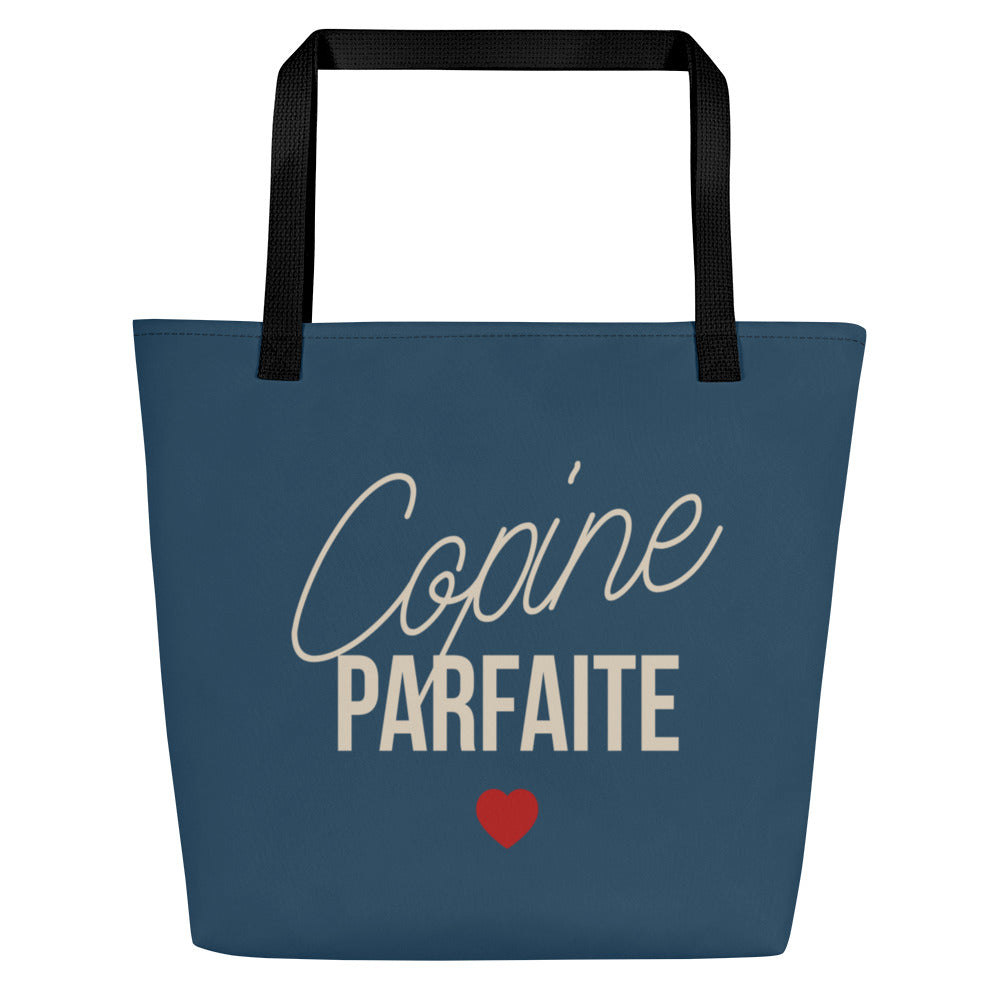 Copine parfaite - Tote bag large all over