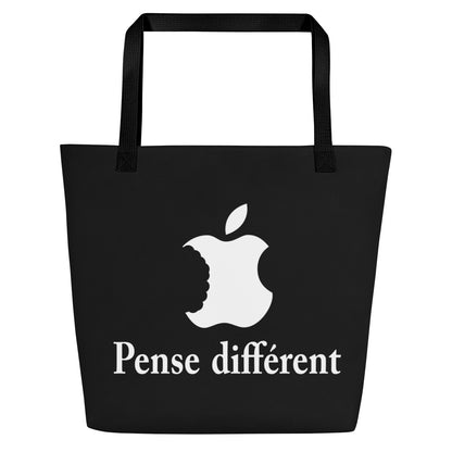 Pense différent - Tote bag large all over