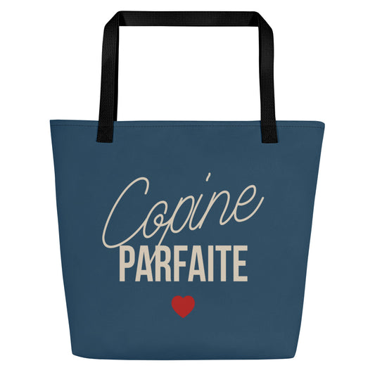 Copine parfaite - Tote bag large all over