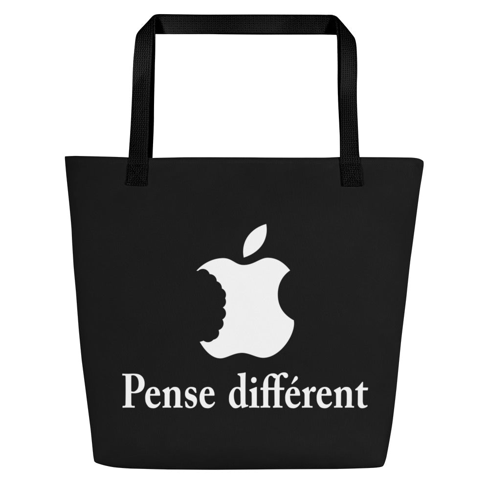 Pense différent - Tote bag large all over