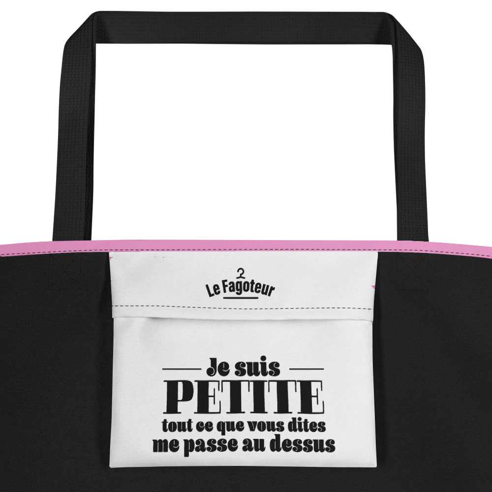 Je suis petite  - Tote bag large all over
