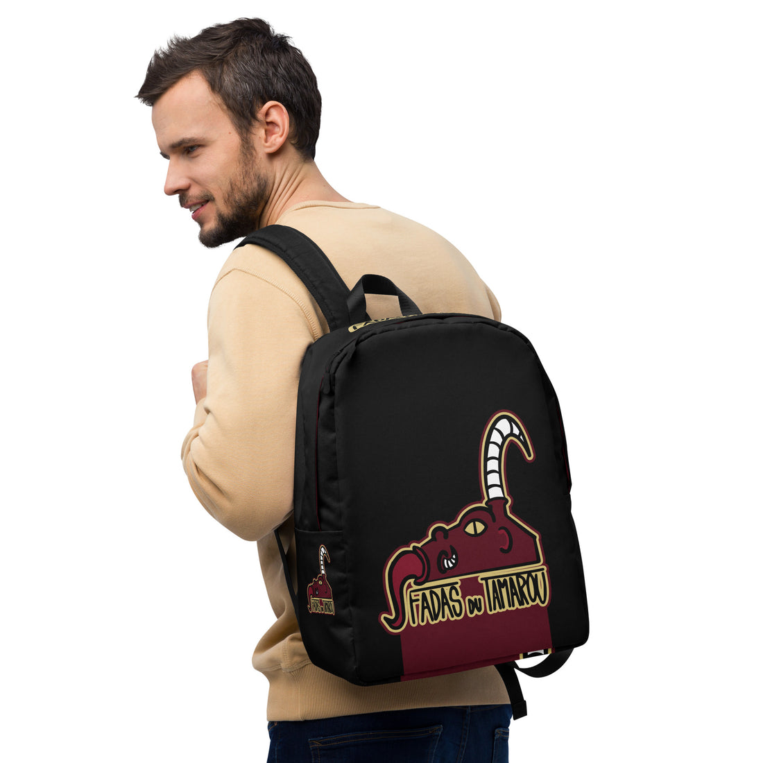 Fadas du Tamarou - Logo Complet - Sac à dos minimaliste