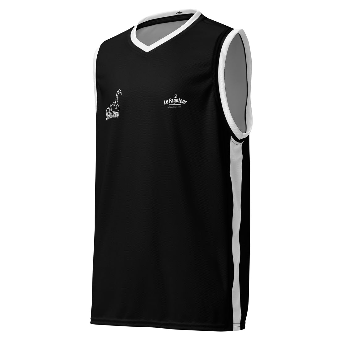 Fadas du Tamarou - Maillot de basket recyclé all over