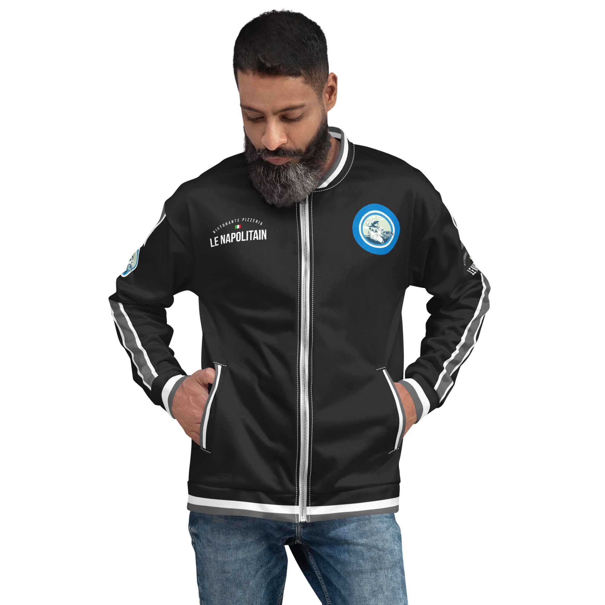 Le Napolitain - noir - Veste de bombardier unisexe