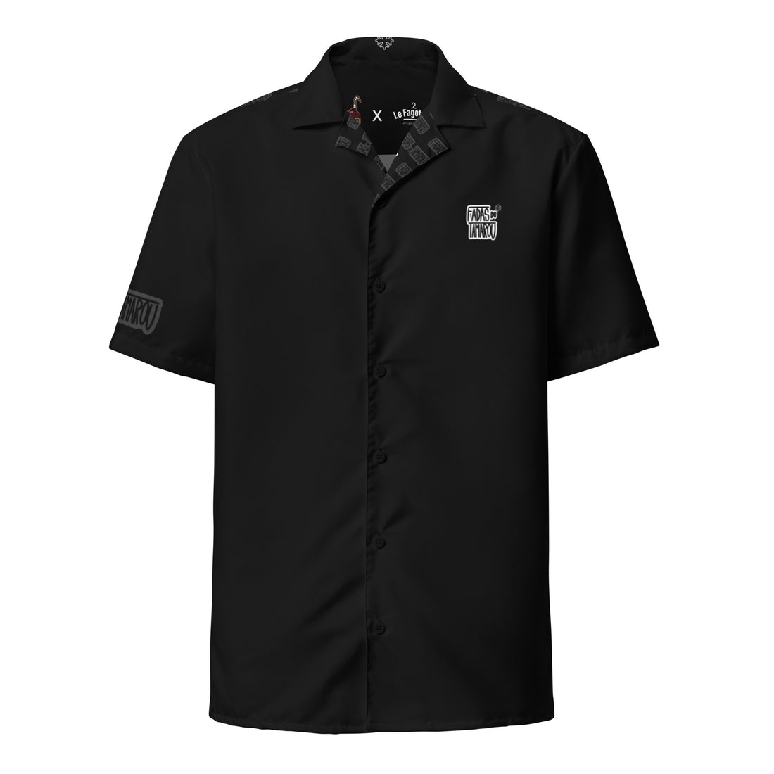 Fadas du Tamarou - Chemise à boutons unisexe