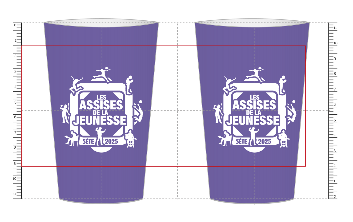 Les Assises de la Jeunesse - Gobelets réutilisable 25 cl