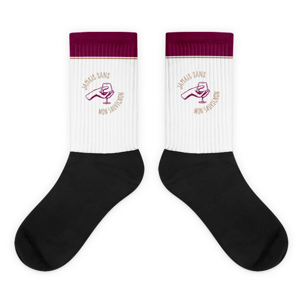Jamais sans mon sauvignon - Chaussettes