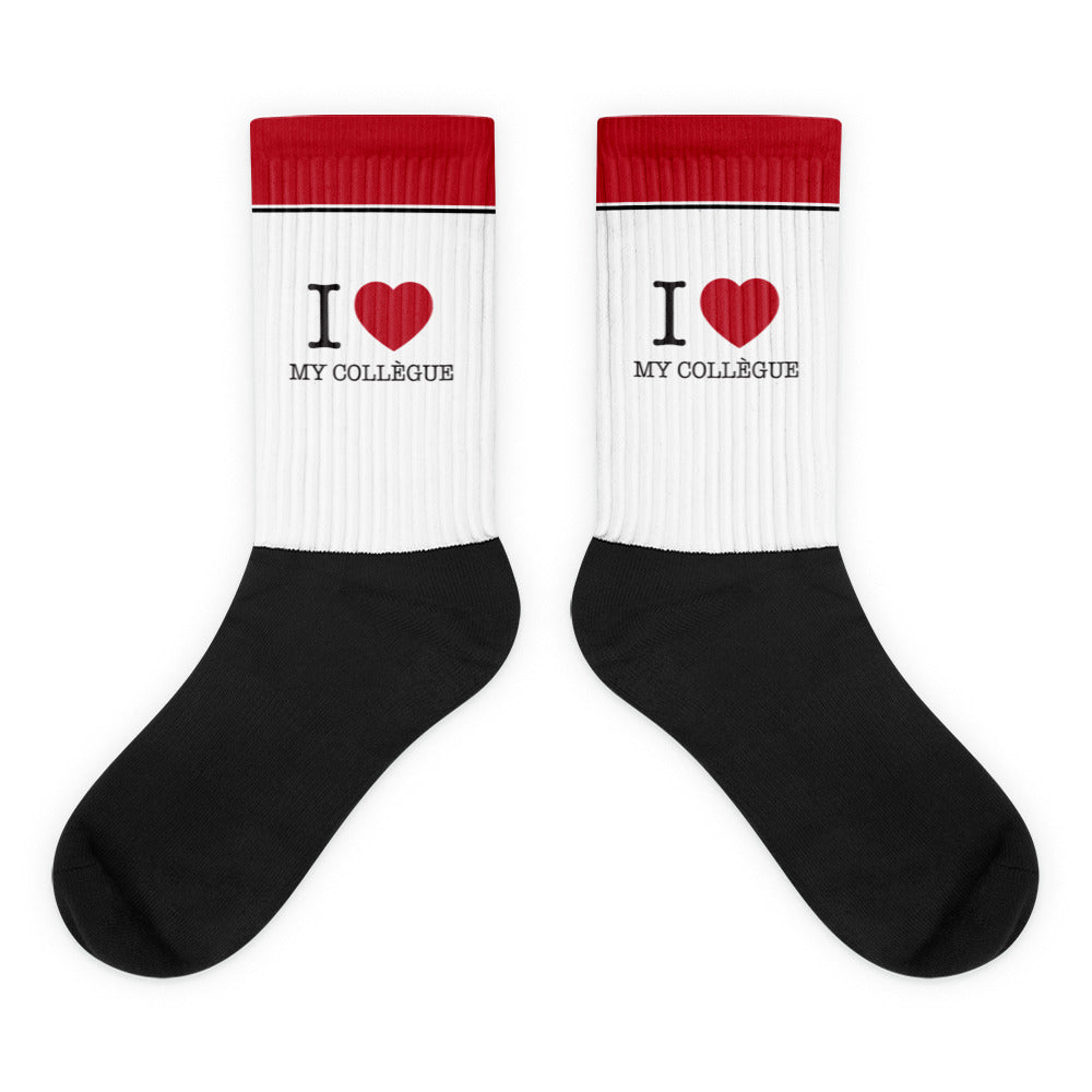 I love my collègue - Chaussettes