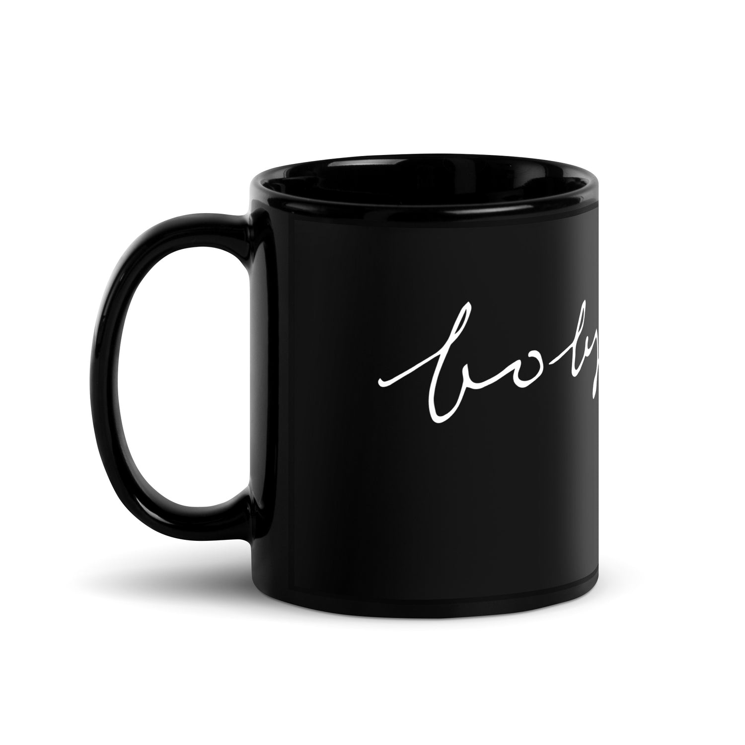 Signature Boby Lapointe + Asso - Pro - Mug brillant noir